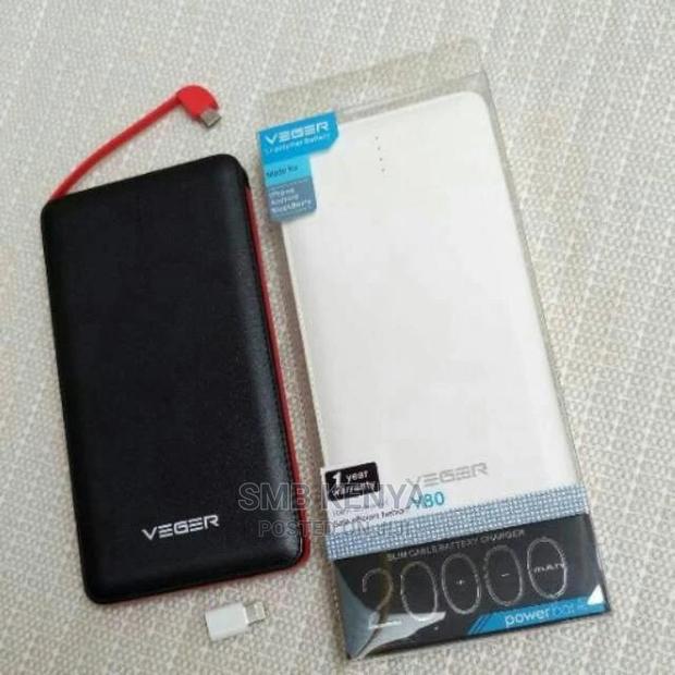 Veger V58 15000 Mah Power Bank With Ios Android Cable - main view
