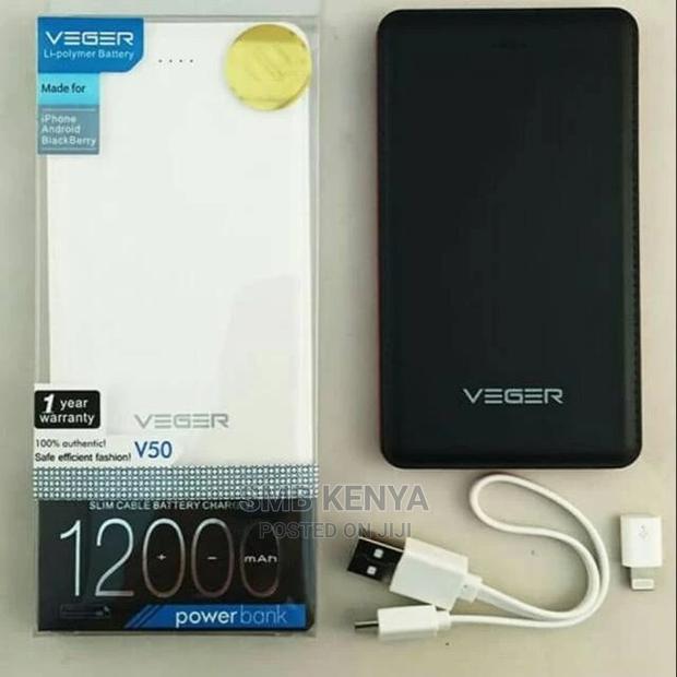 Veger V58 15000 Mah Power Bank With Ios Android Cable - thumbnail 2