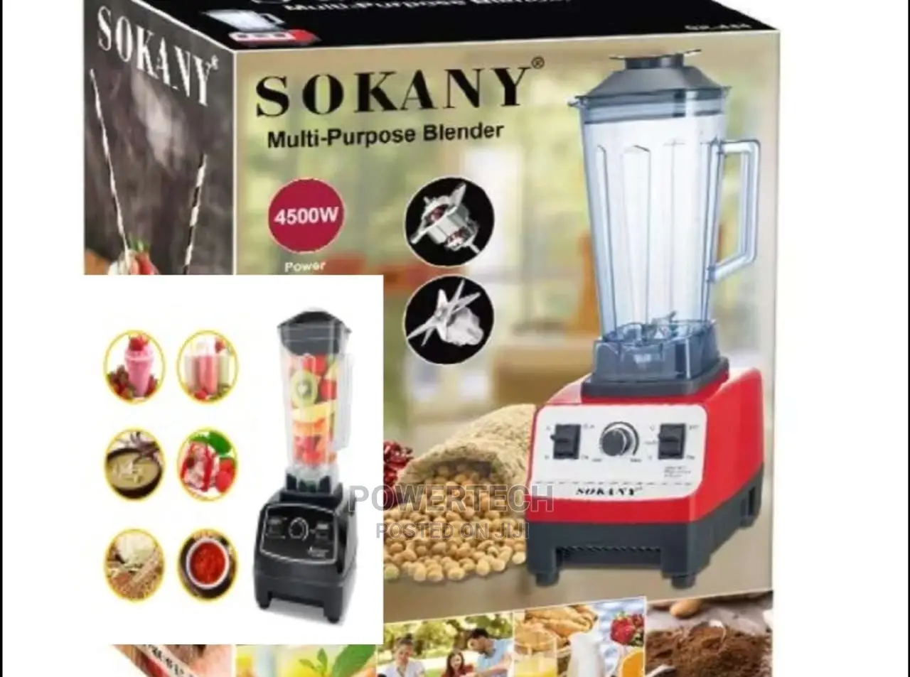 Sokany Commercial Blender!