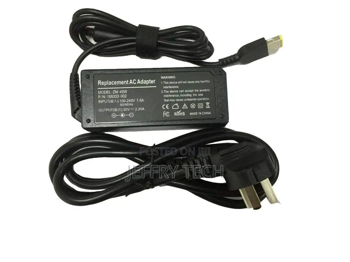 45W New AC Adapter Charger for Lenovo ADLX45NDC3A ADLX45NCC3