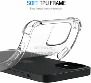 Case for iPhone 12,Pro Max,Mini,CLEAR Silicone Shockproof Co