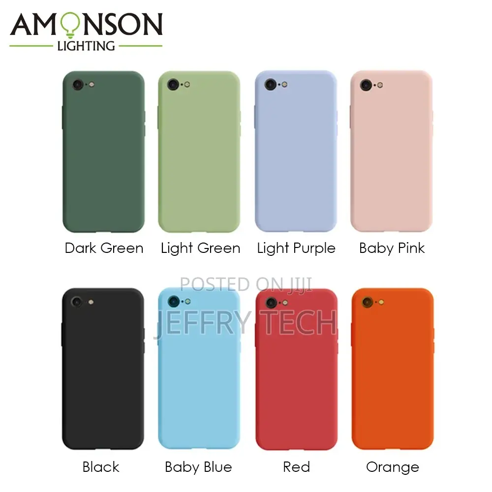 New Apple iPhone Case Silicone Cover 7 8 PLUS X XS XR 11 PRO