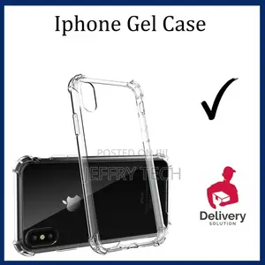 Clear Silicon Soft Phone Cover Rubber Gel Case for Apple Iph