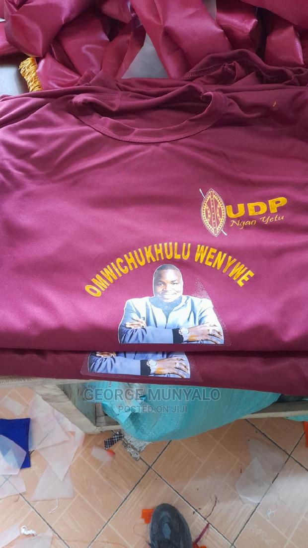 Maroon Campaign Branded T-Shirts - main view
