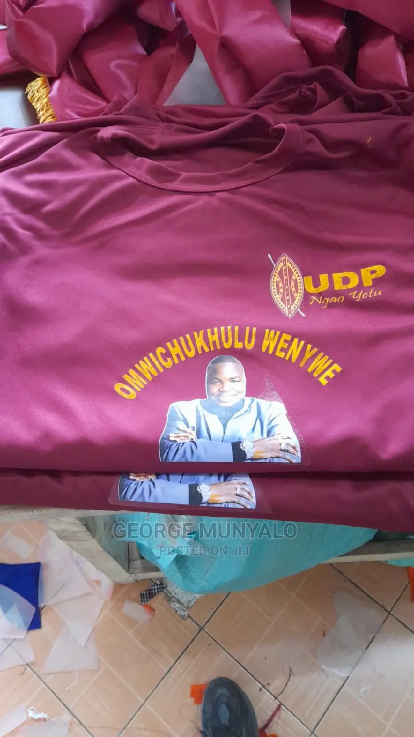 Maroon Campaign Branded T-Shirts