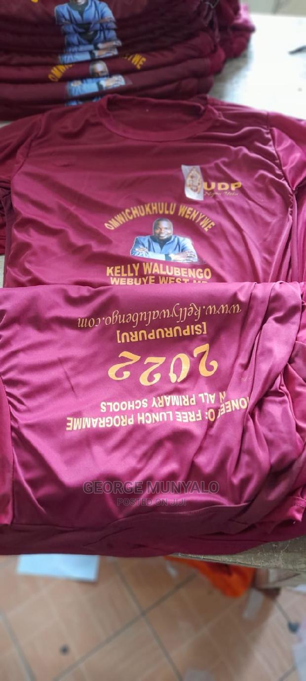 Maroon Campaign Branded T-Shirts - thumbnail 4