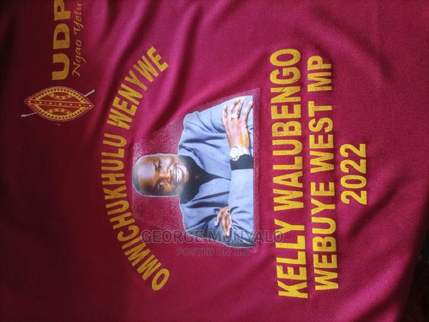 Maroon Campaign Branded T-Shirts - thumbnail 2