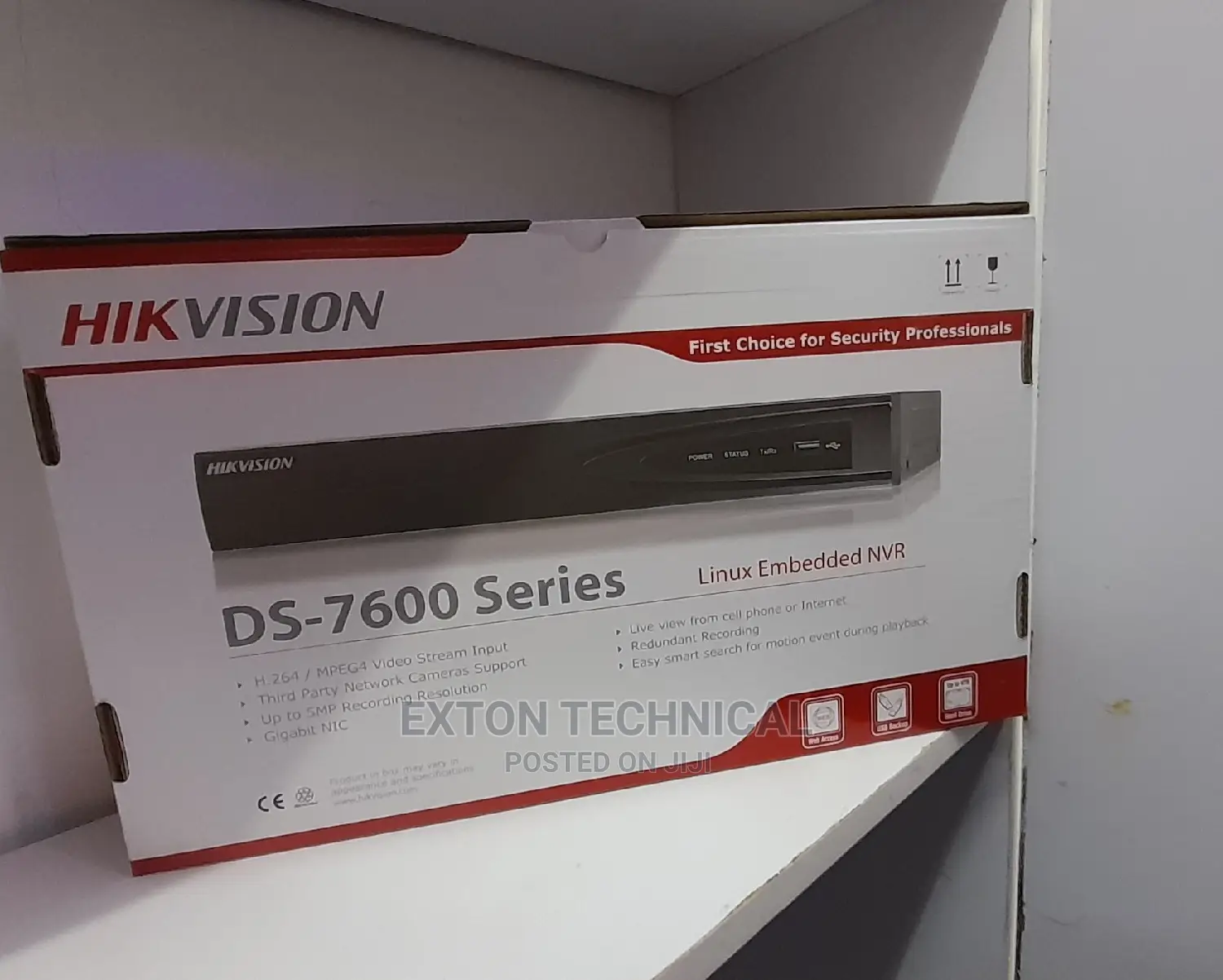 Brand New Hikvision Network Video Recorder 4channel Full POE