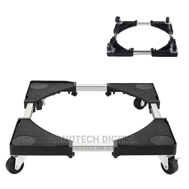 Adjustable Fridge/ Washing Machine Trolley Stand