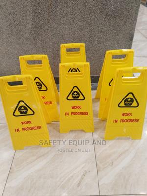 Yellow Safety Sign Boards - thumbnail 2