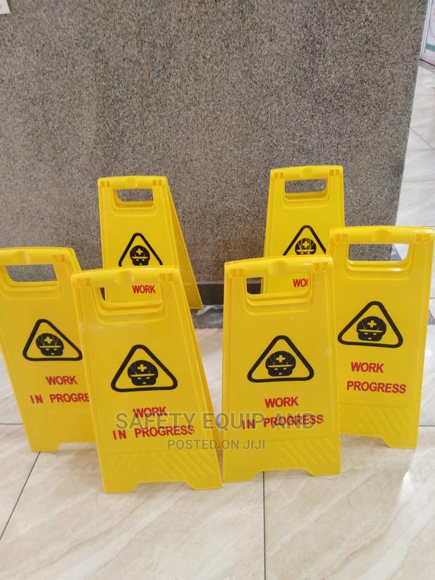 Yellow Safety Sign Boards - thumbnail 3