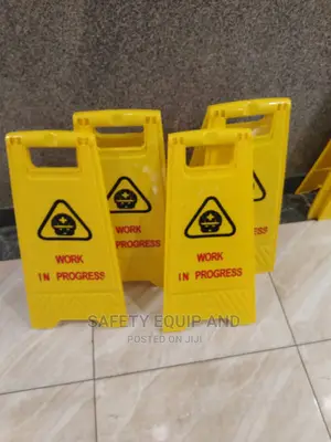 Yellow/Work in Progress Sign Board