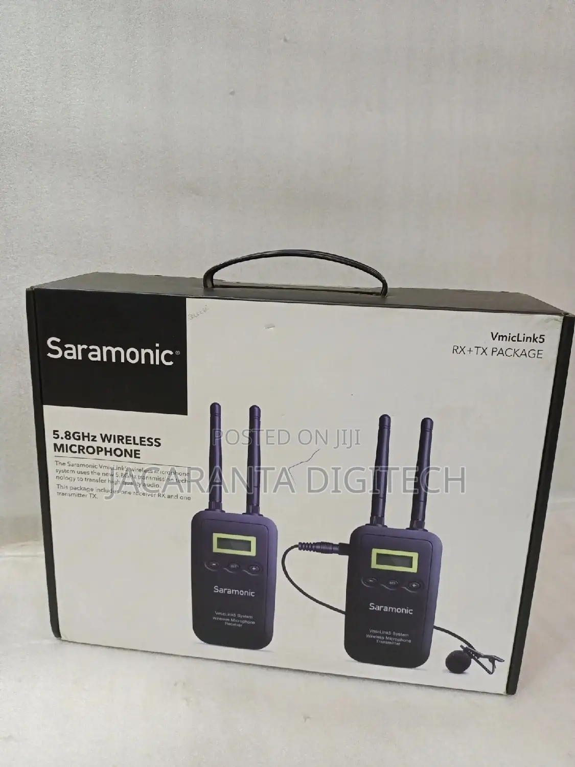 Saramonic Uvmic Link 5 Camera-Mount Digital Wireless Microphone