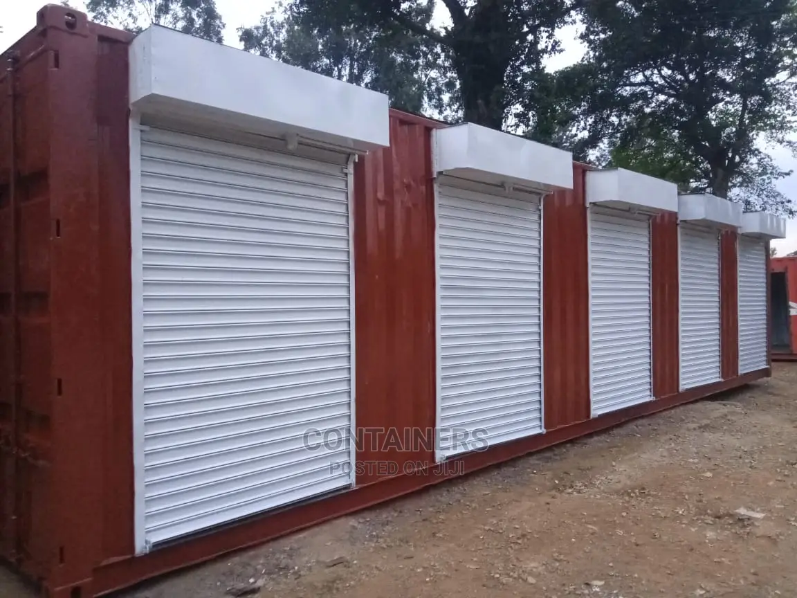 40ft Container With 5 Stalls Fully Customized