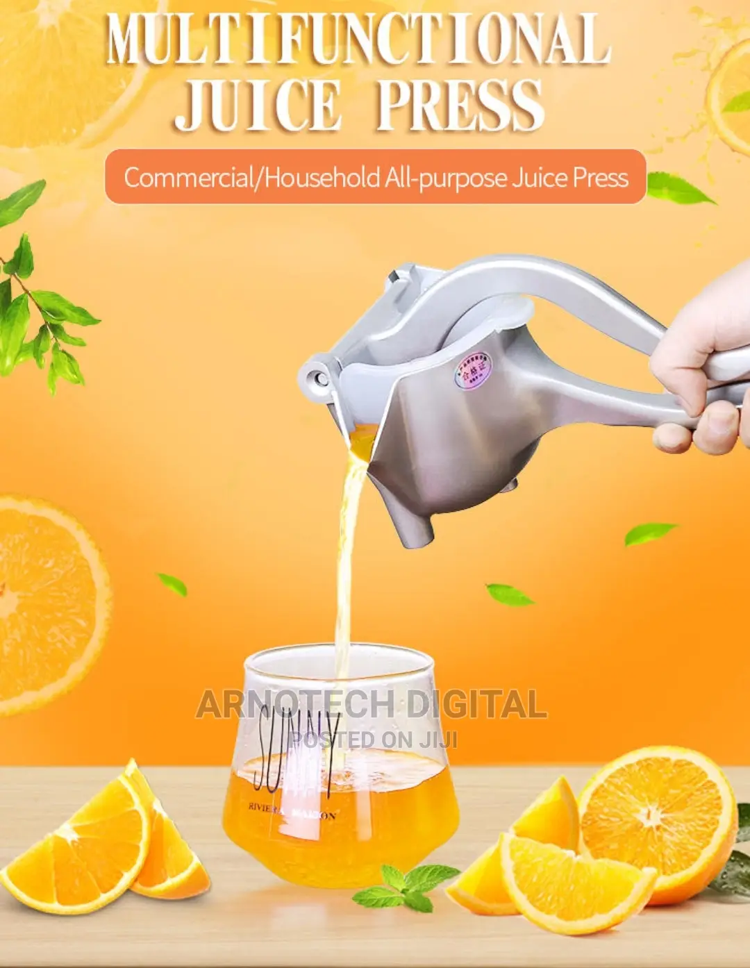 Multifunctional Juice Press
