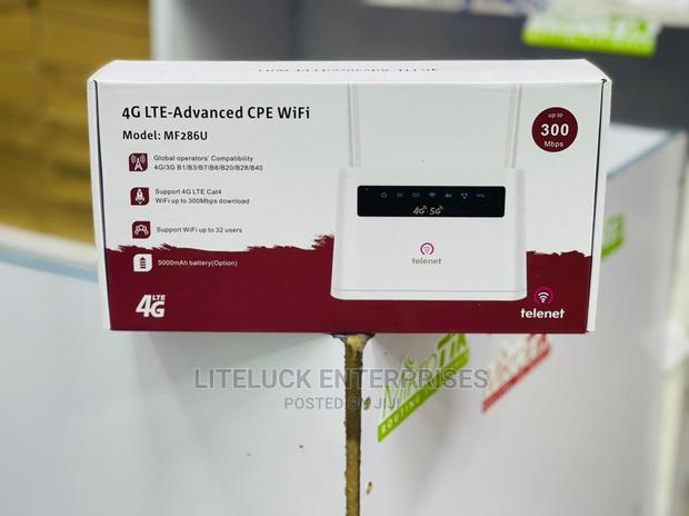 Telenet Simcard Router - main view