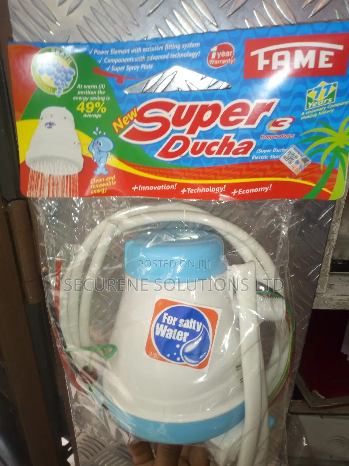 Istant Shower Super Ducha Fame For Borehole Water