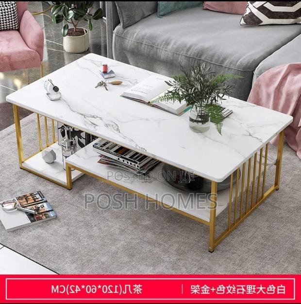 Marble Effect Coffee Table