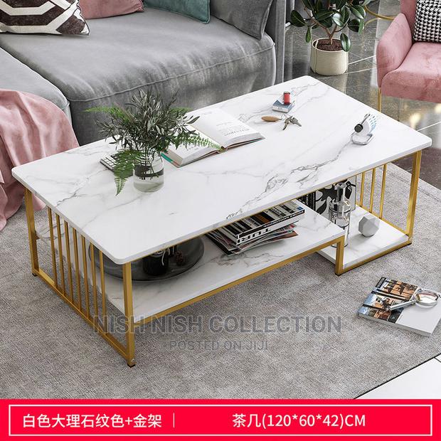 Marble Effect Coffee Table
