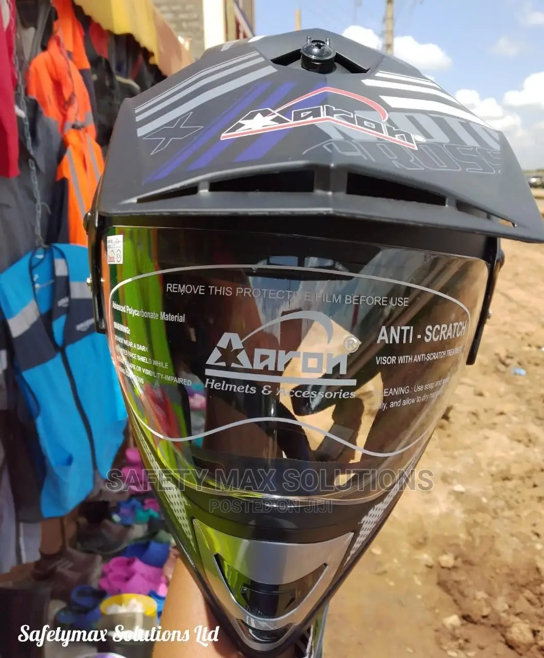Motorcycle Helmet Aaron Off Road Graphic Helmet.