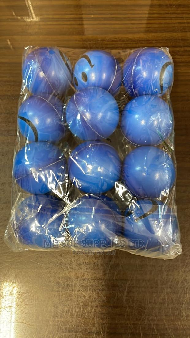 A Dozen Squeeze Balls Blue