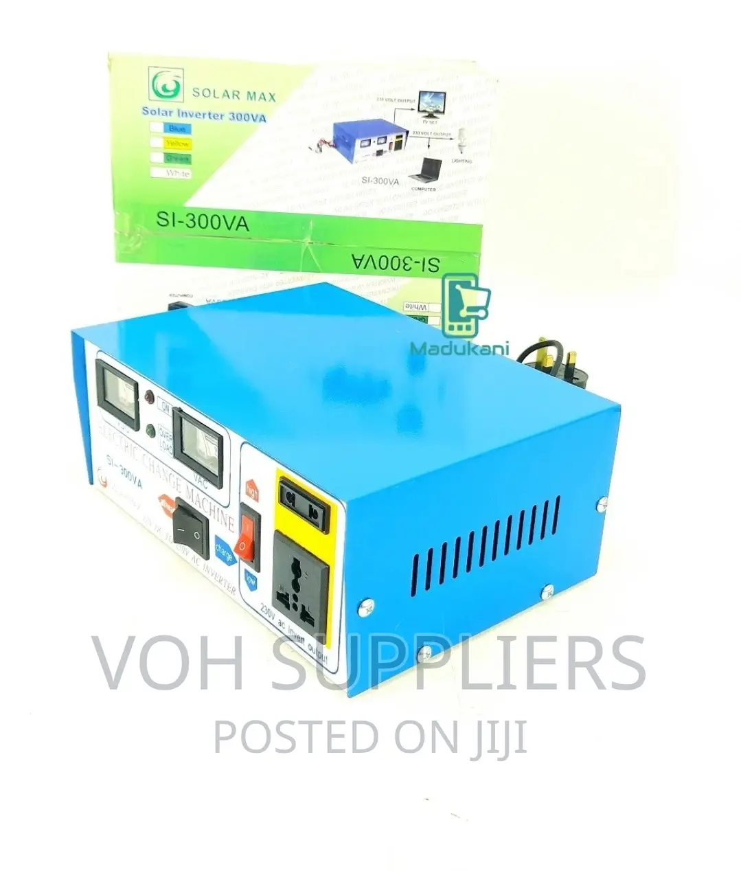 300W 12V DC to 230V AC Solar Inverter With Battery Charger