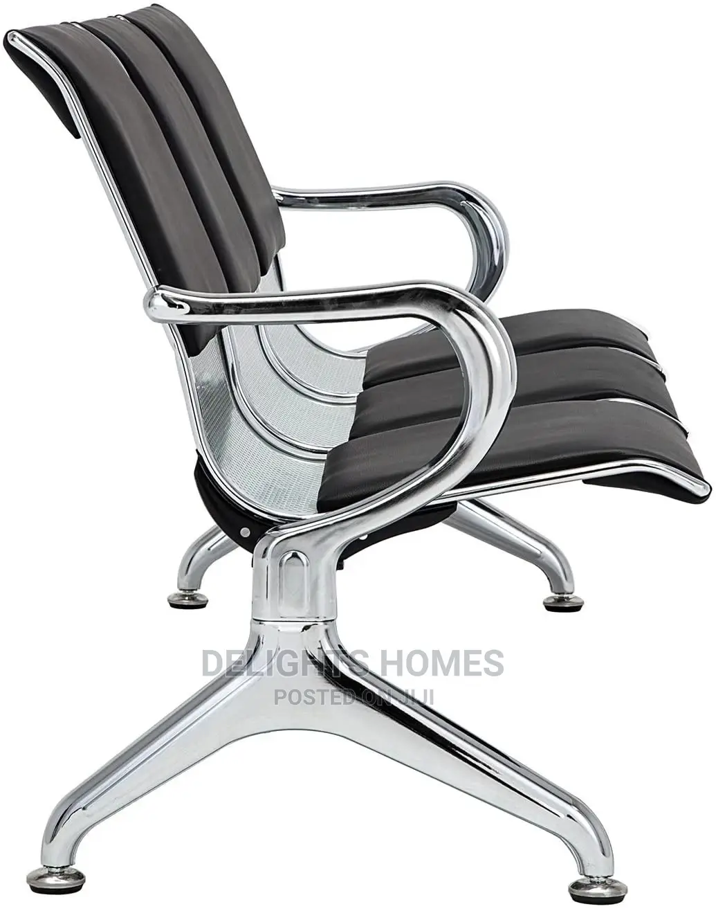 3 Seater Link Chair (Padded)