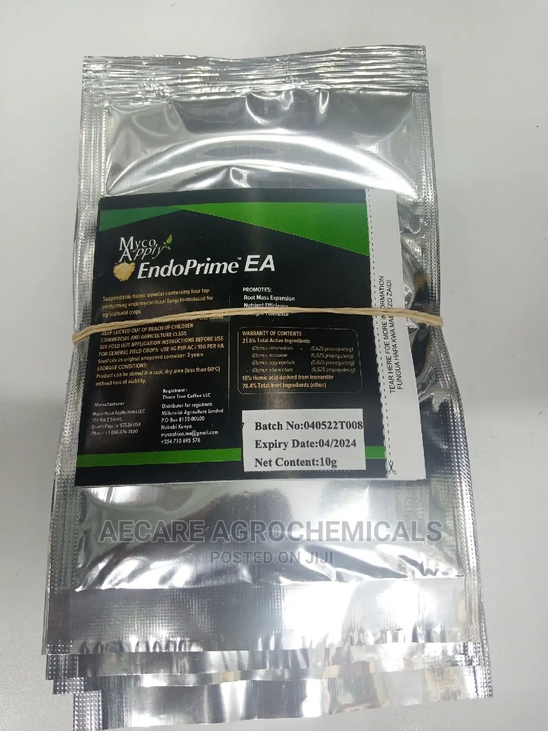 Mycoapply Endoprime 10 Grams Mycorrhizae Mycorrhizal Fungi