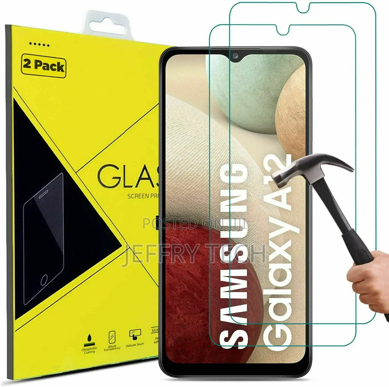 For Samsung Galaxy A02s A12 A32 A42 A52 A41 A51 Tempered Gla