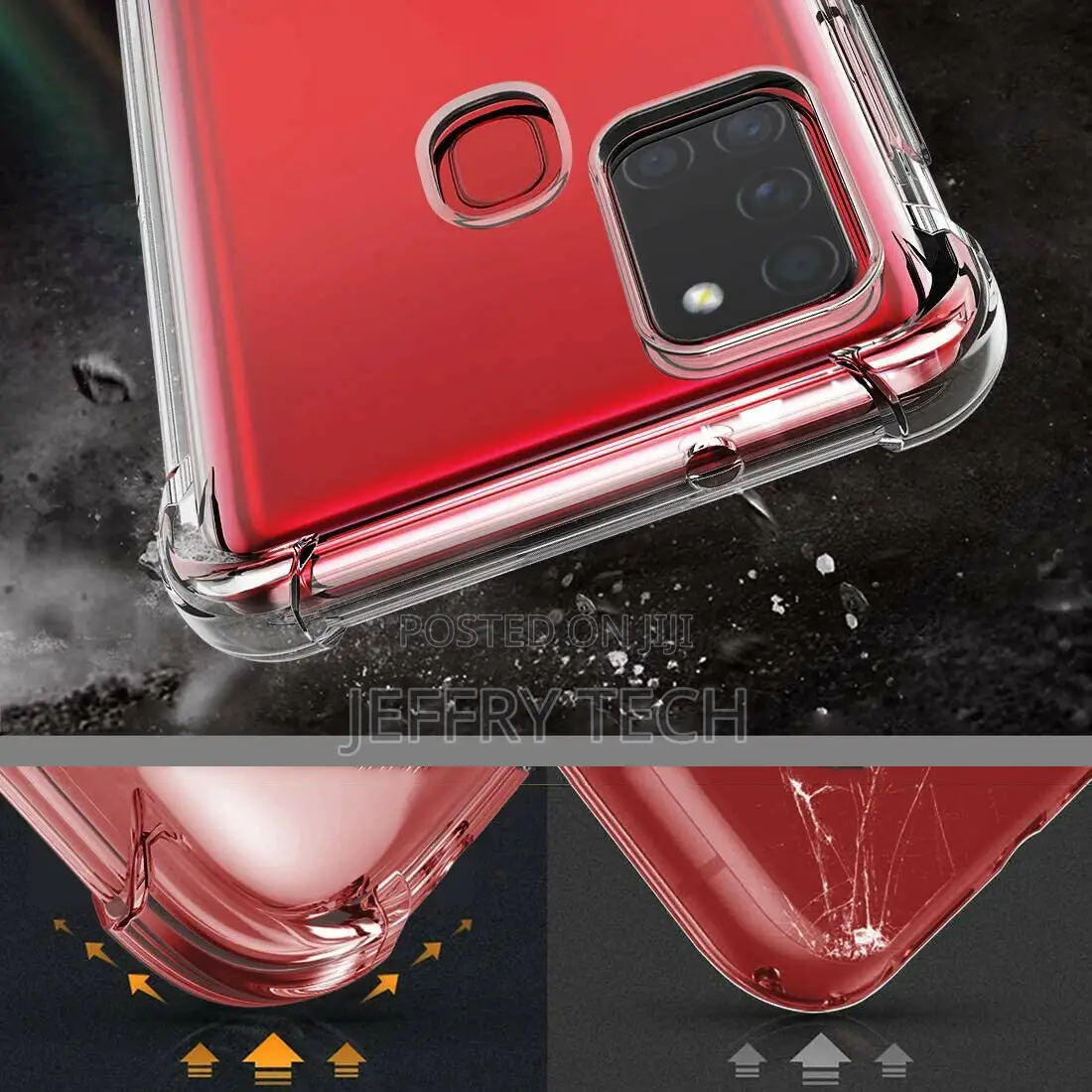 Samsung A21s/A51/A41/A50/A71/A20e/A50 Case Protector Cover +