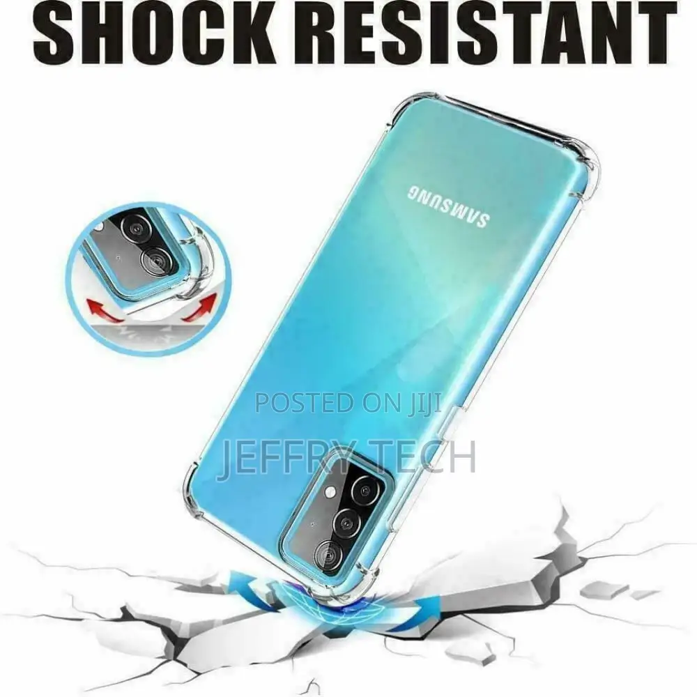 Samsung Galaxy A52s 5G Clear Gel Case Cover+Tempered Glass S