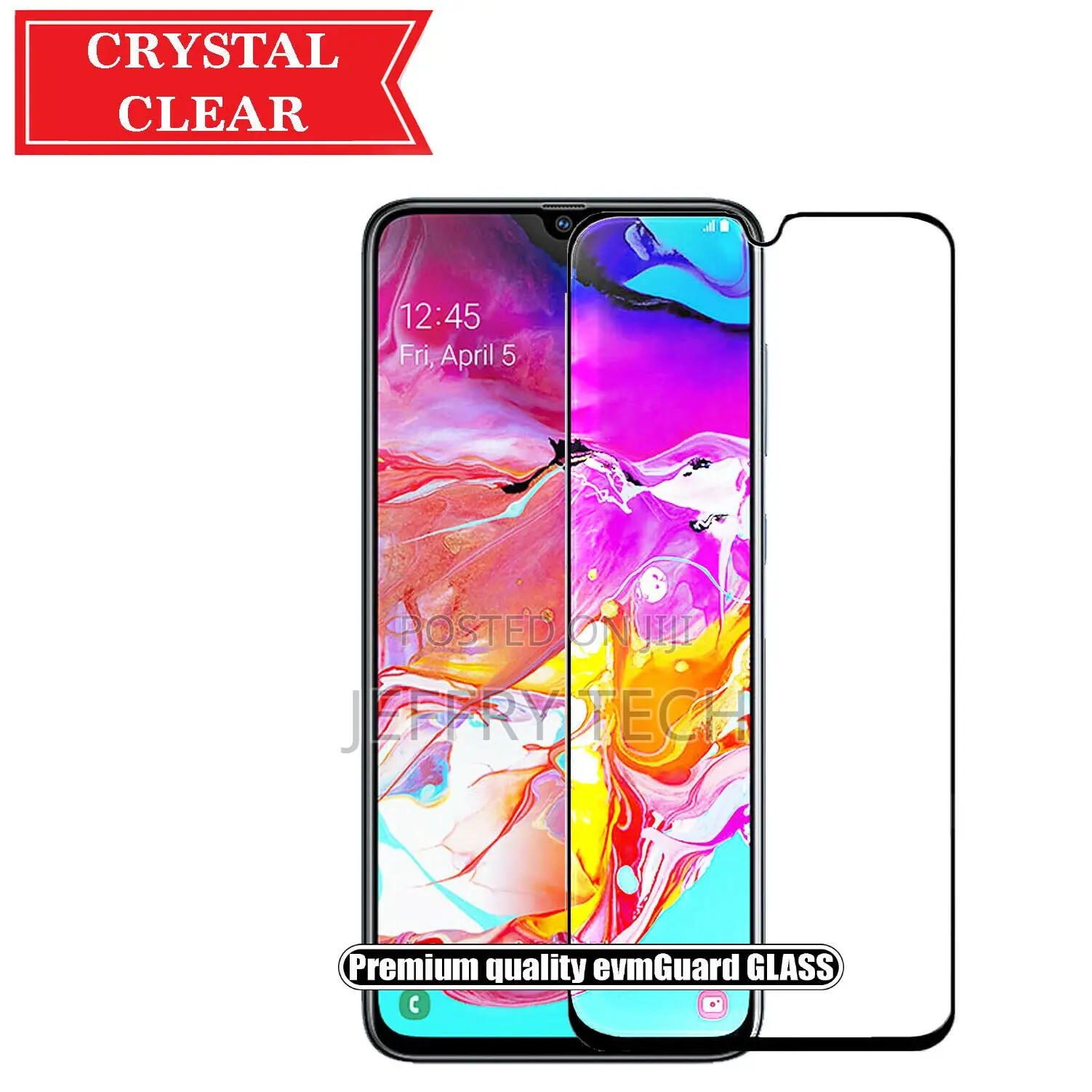 Screen Protector Cover for Samsung Galaxy A70 TEMPERED GLASS