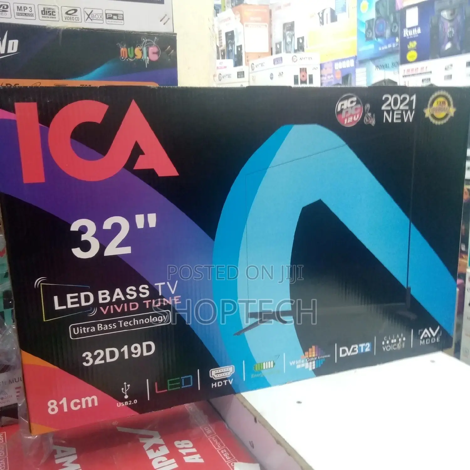 ICA 32 Inch Digital TV With Inbuilt Decorder
