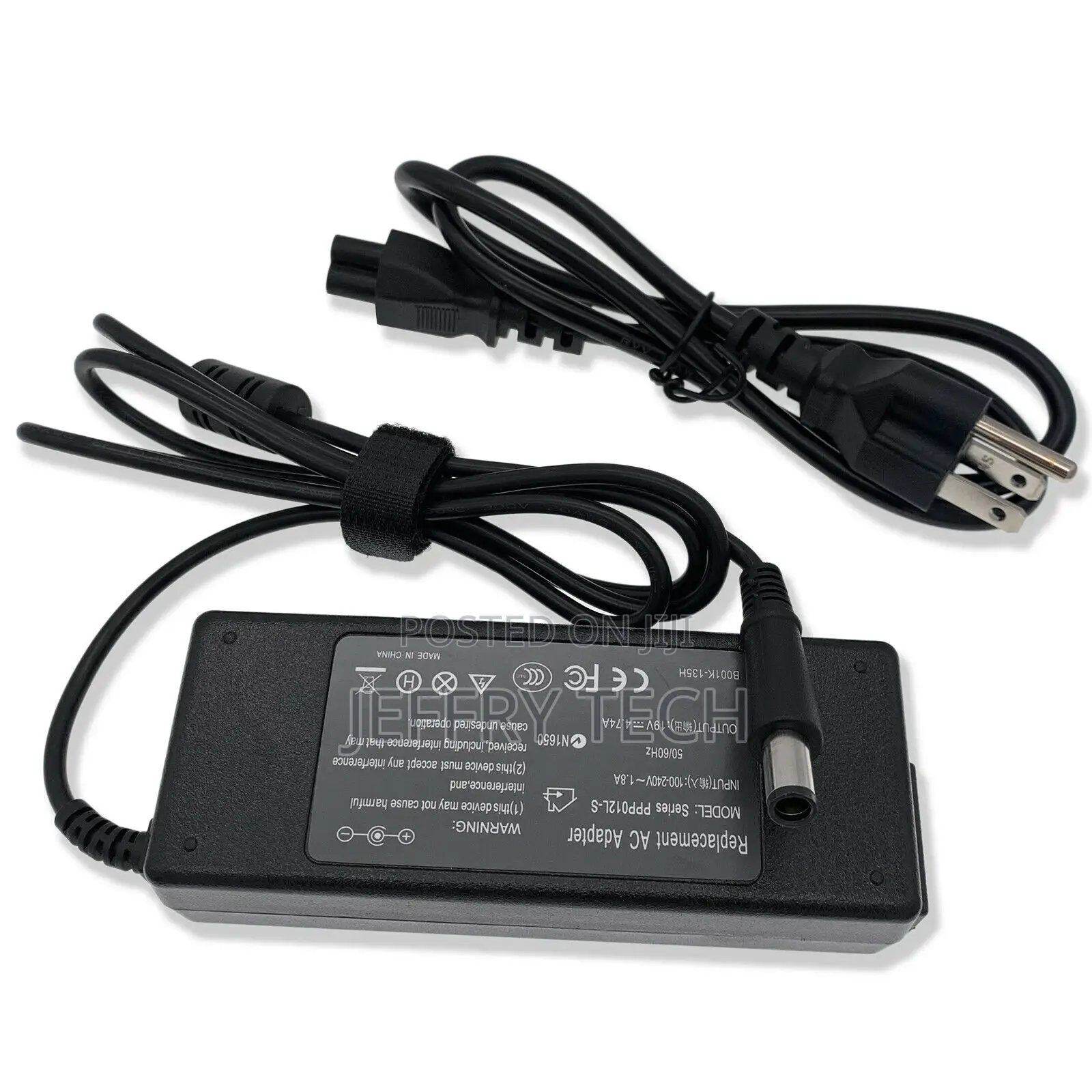 Charger Power Supply Cord for HP Elitebook 8540p 8540w 8740w