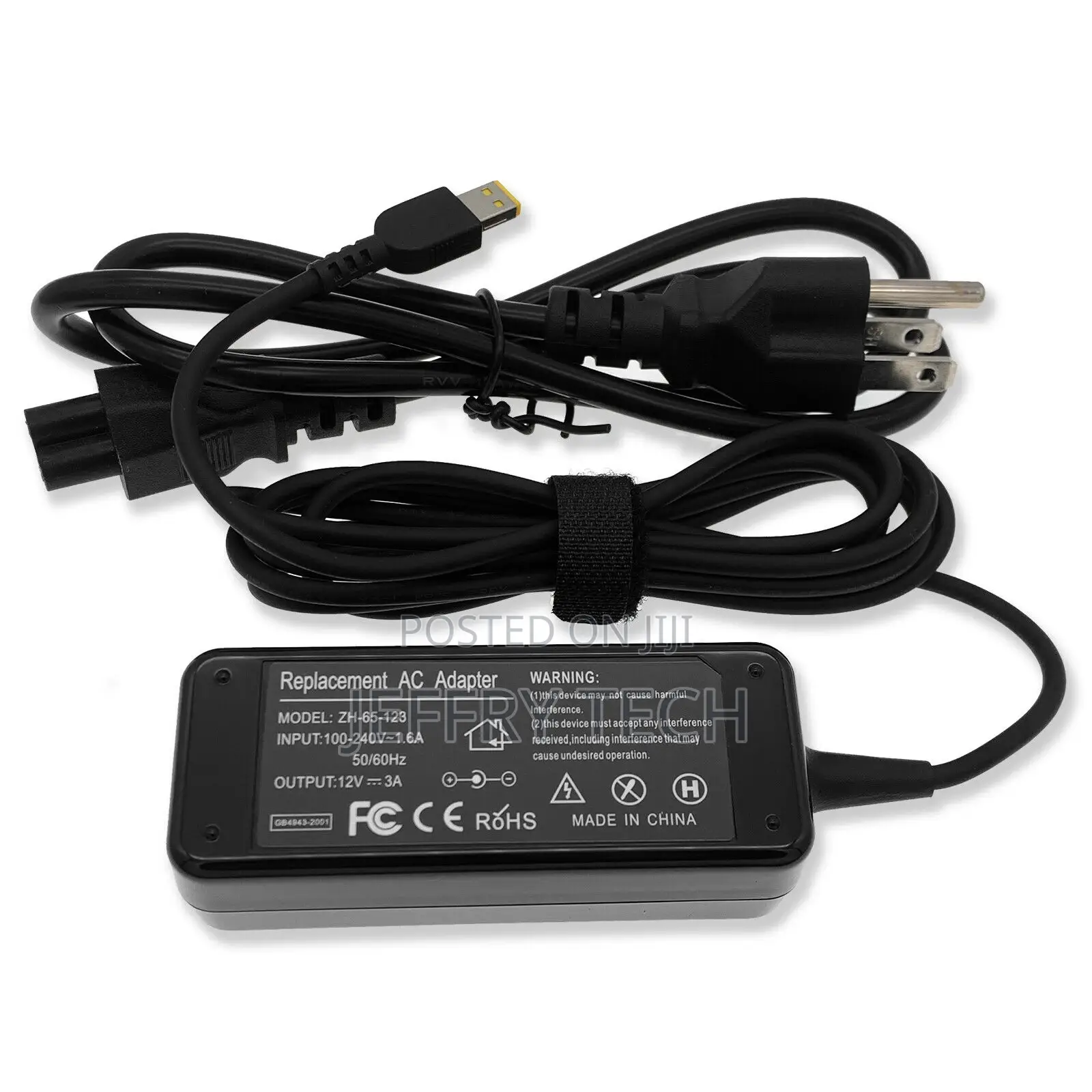 36W 12V 3A AC Power Adapter Charger for Lenovo Thinkpad Heli