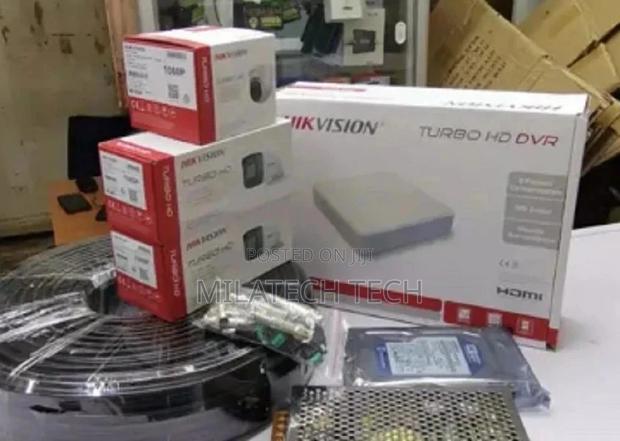 Full Kithikvision 1080P Full HD CCTV Cameras Complete Kit - main view