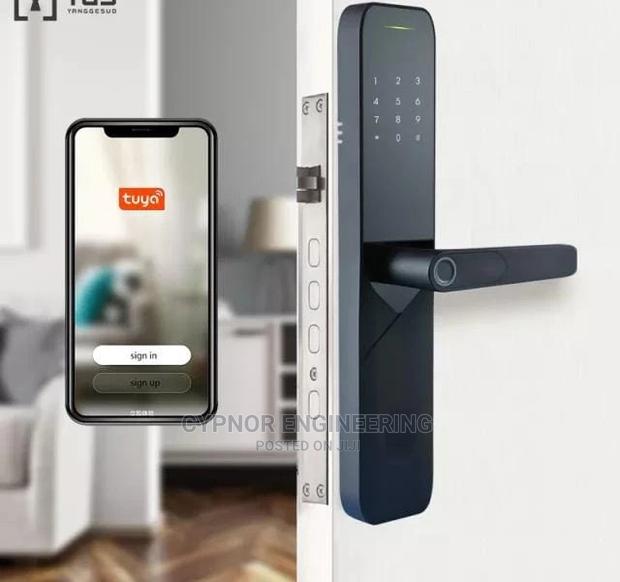 Office Door Lock With App and Password Unlock - main view