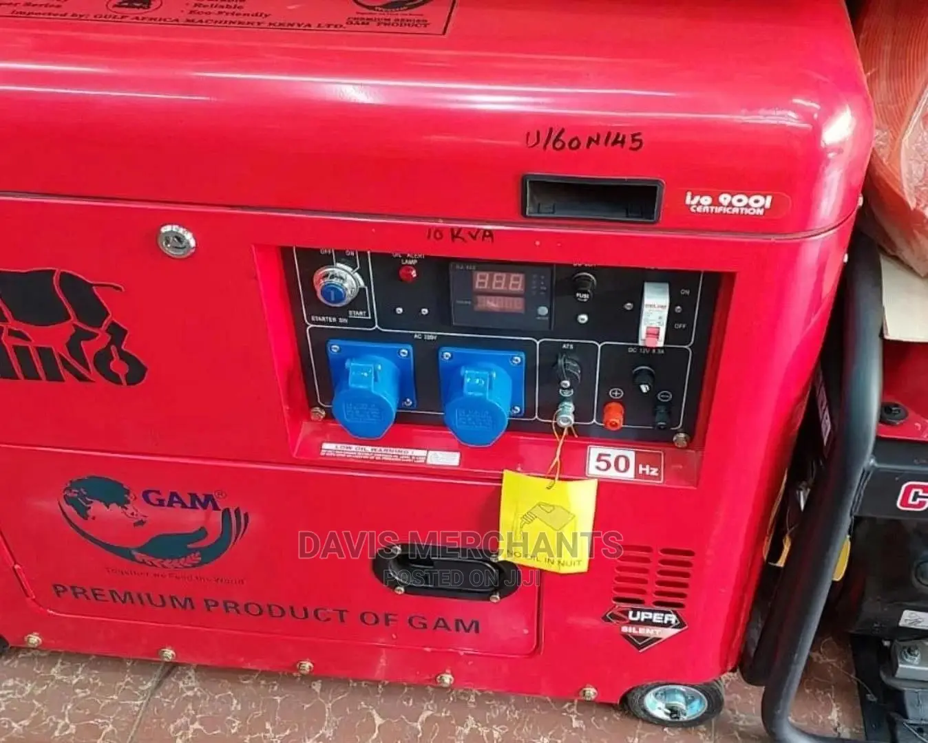 Rhino 10 HP Diesel Powered Generator With Ats