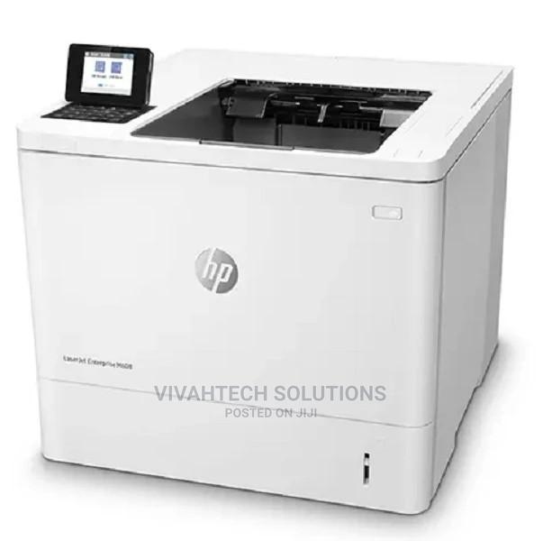 HP Laserjet Enterprise Monochrome M608dn Laser Printer - main view