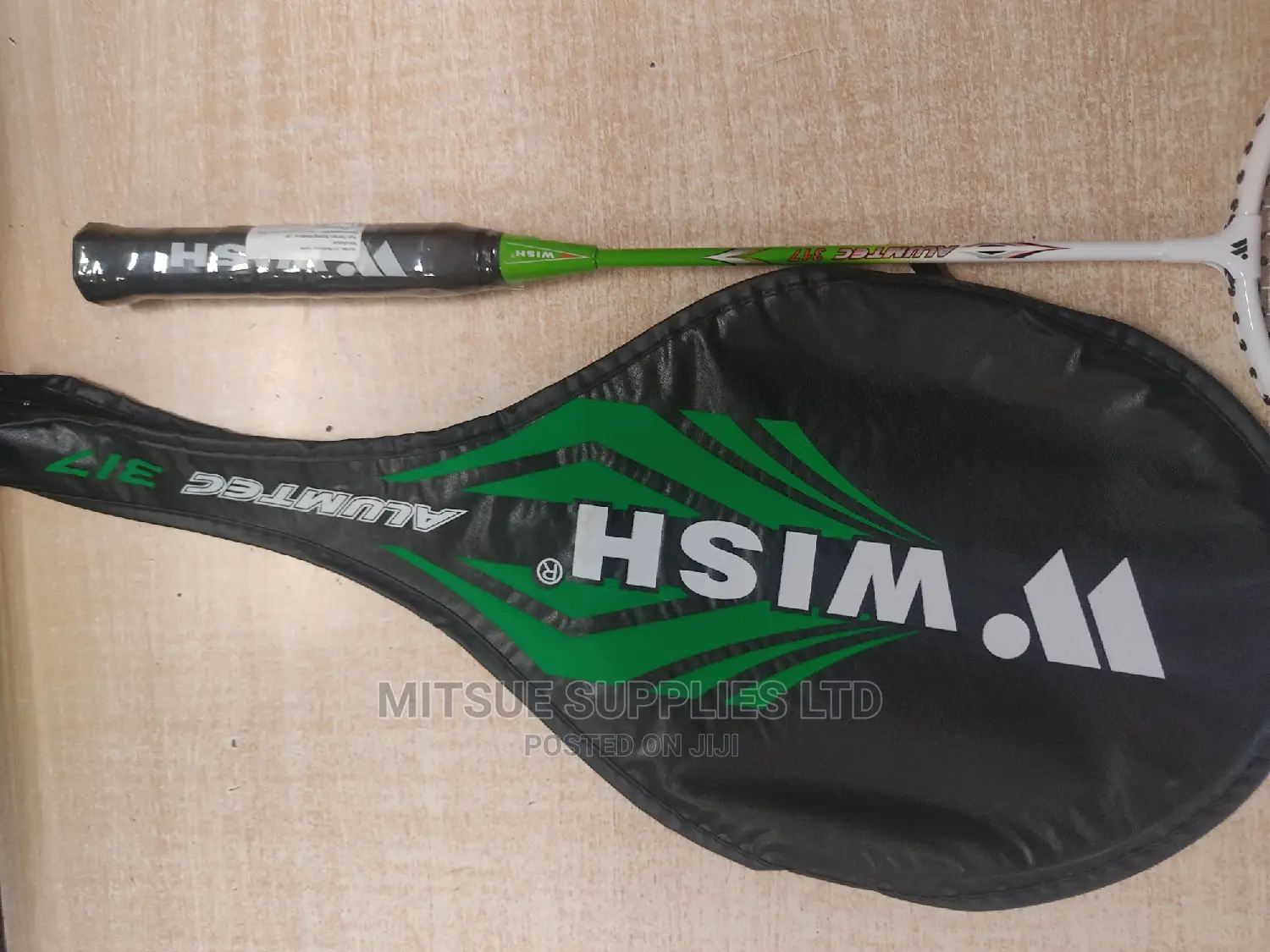 Wish Badminton Racket 317with 3/4 Cover
