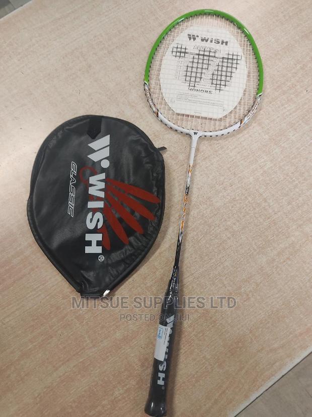 Wish Alumtec Badminton Racket 306 - main view