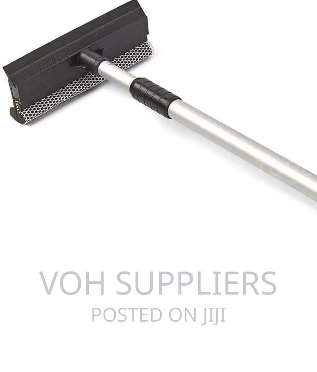 Telescopic Window Cleaner With Sponge and Squeegee