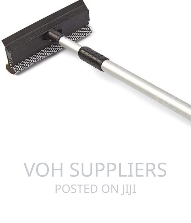 Telescopic Window Cleaner With Sponge and Squeegee - thumbnail 4