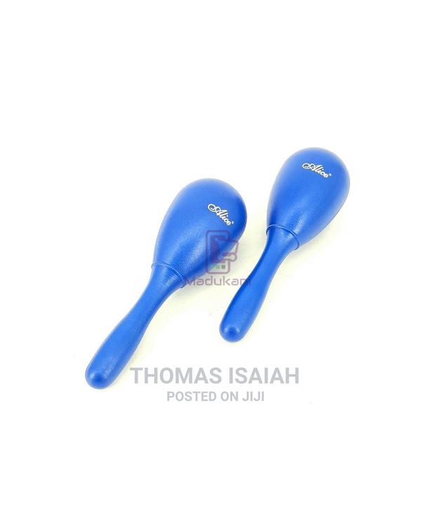 Extra Loud 10 Inch 25cm Full Size Plastic Maracas Percussion - main view