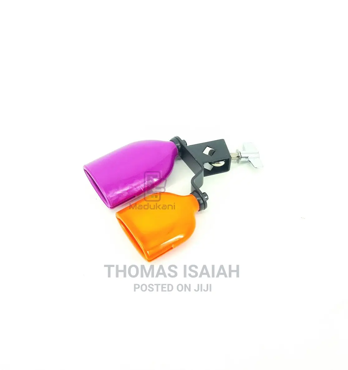 Double Mounted Percussion Twin Cowbells