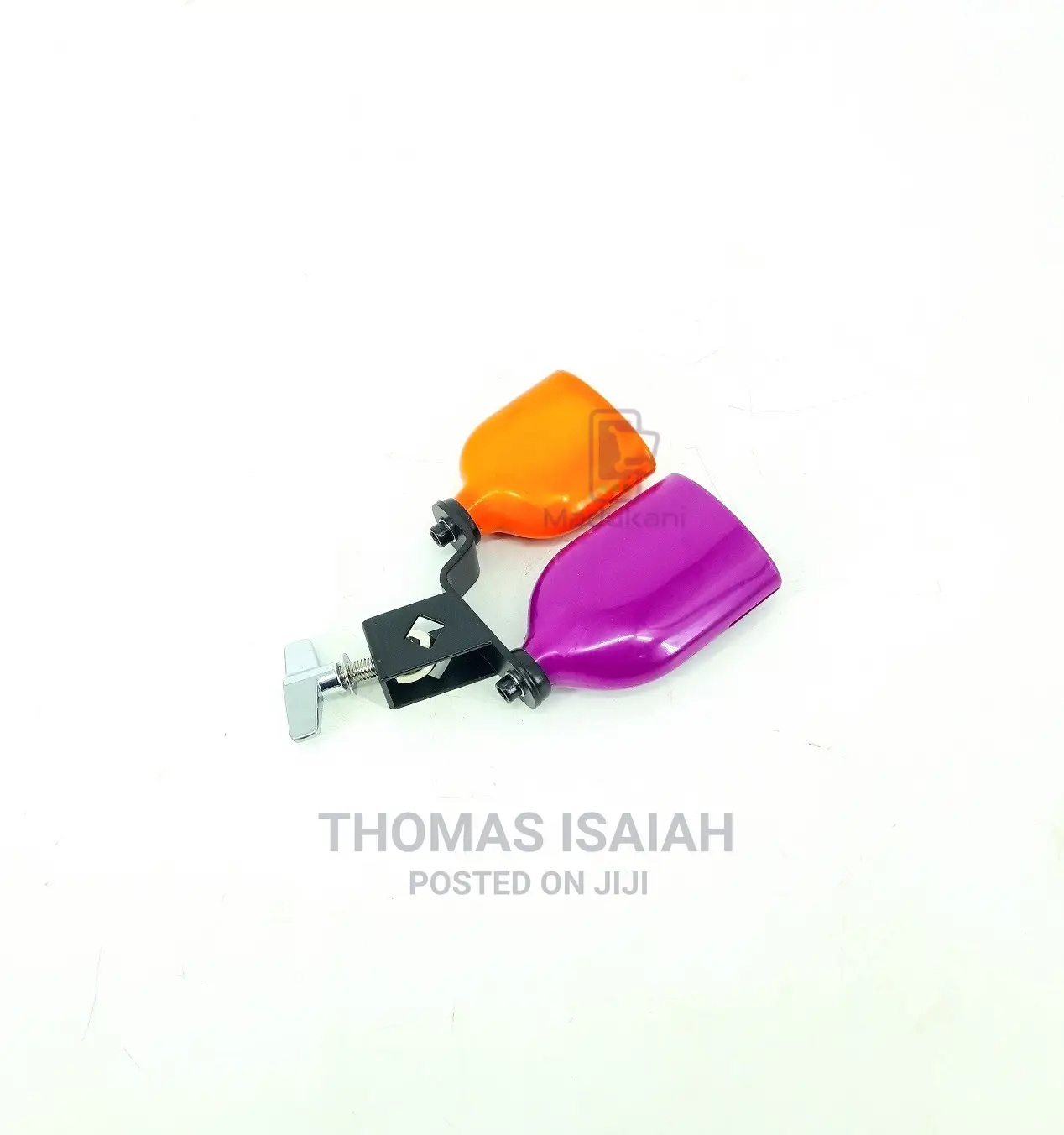 Double Mounted Percussion Twin Cowbells