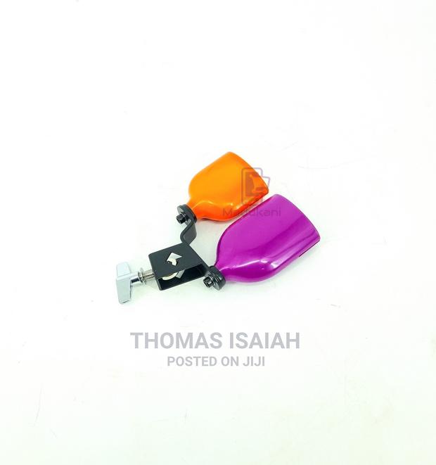 Double Mounted Percussion Twin Cowbells - thumbnail 4