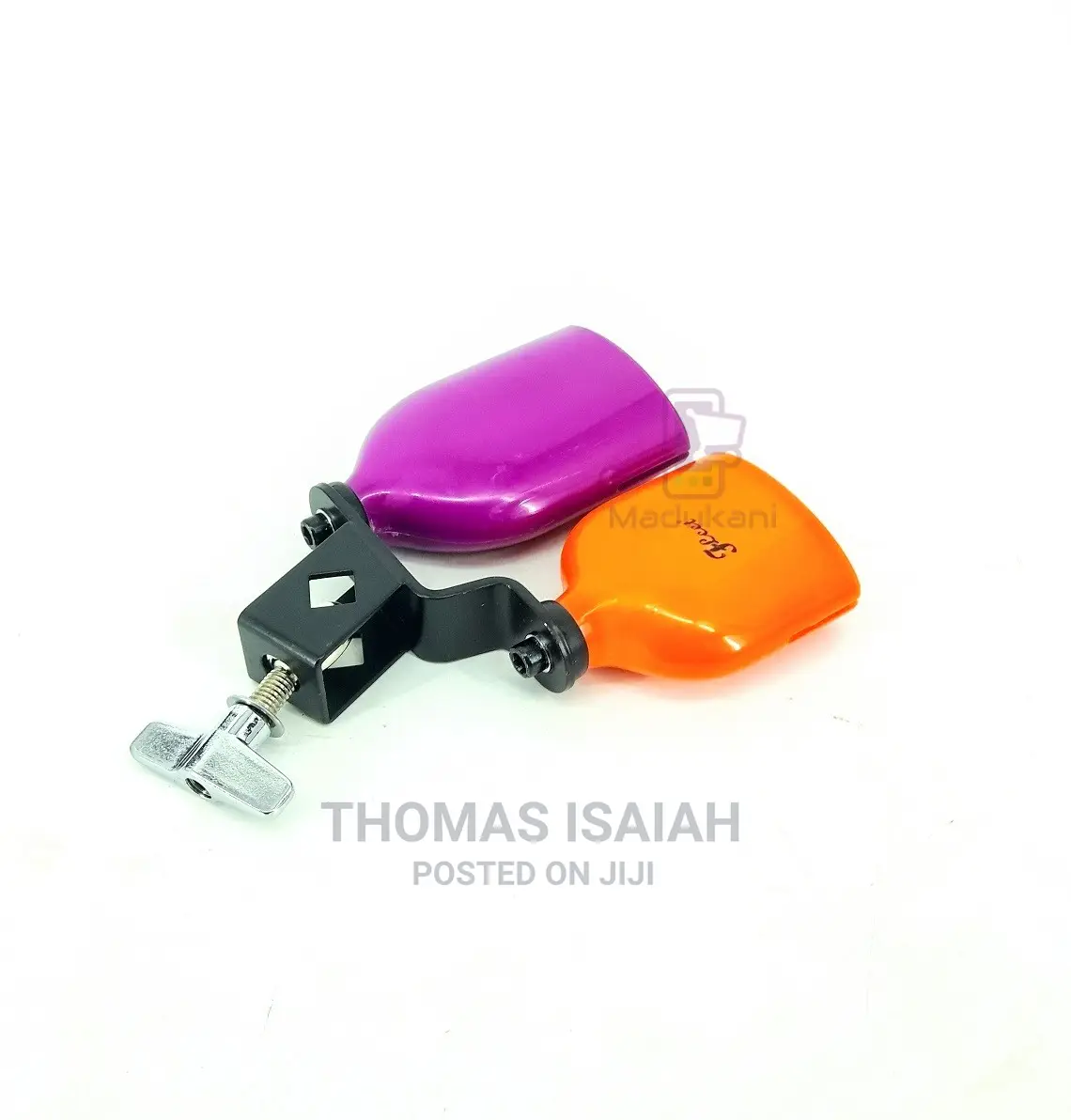 Double Mounted Percussion Twin Cowbells