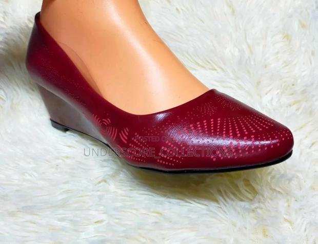 Ladies Low Heel Wedges - thumbnail 2