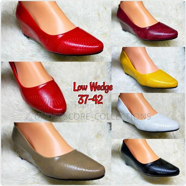 Ladies Low Heel Wedges - main view